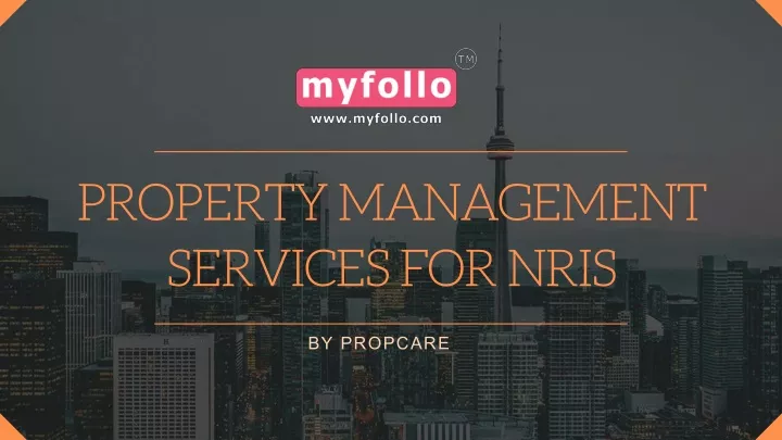 property management services for nris