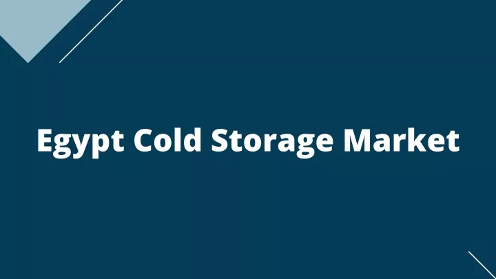 egypt cold storage market