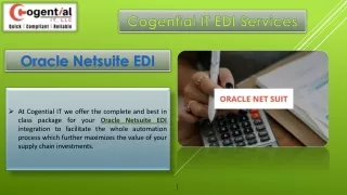 cogential it edi services