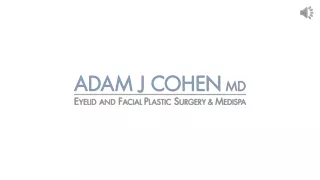 Shape Your Face With A Simple Injection - Adam J Cohen MD