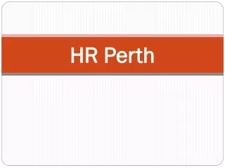 hr perth