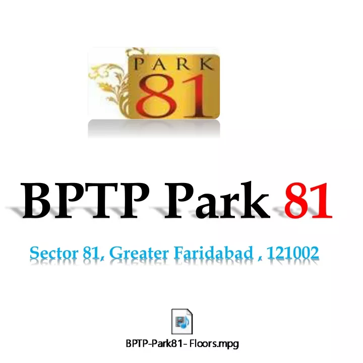 bptp park 81