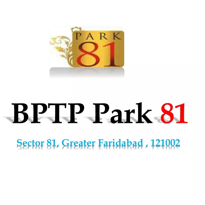 bptp park 81