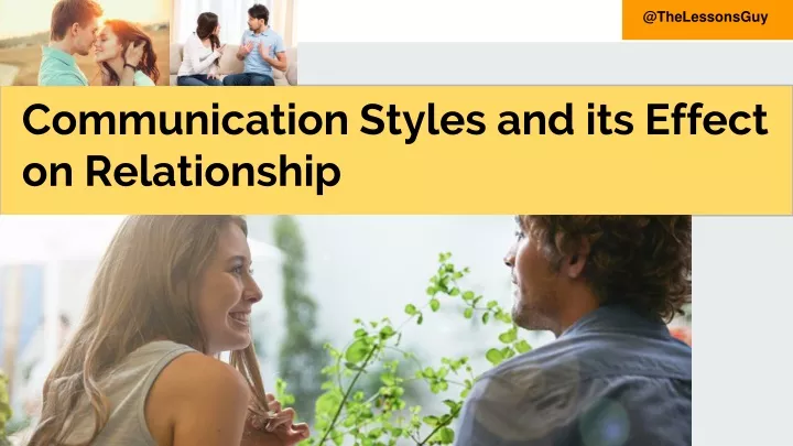 communication styles and its effect on relationship