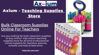 Bulk Classroom Supplies Online For Teachers