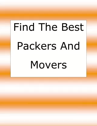 find the best