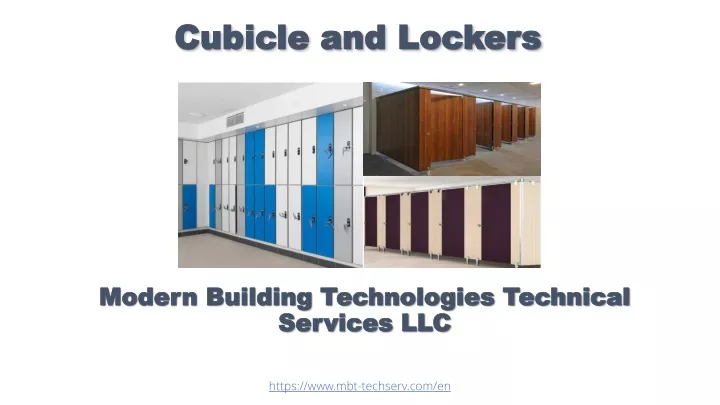 cubicle and lockers