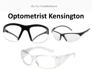 optometrist kensington