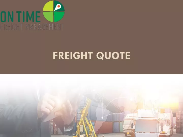 freight quote