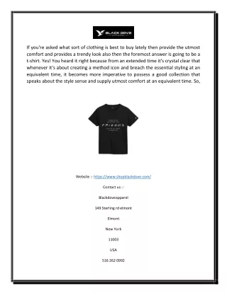 Trendy Clothing Store Online | Black Dove Apparel