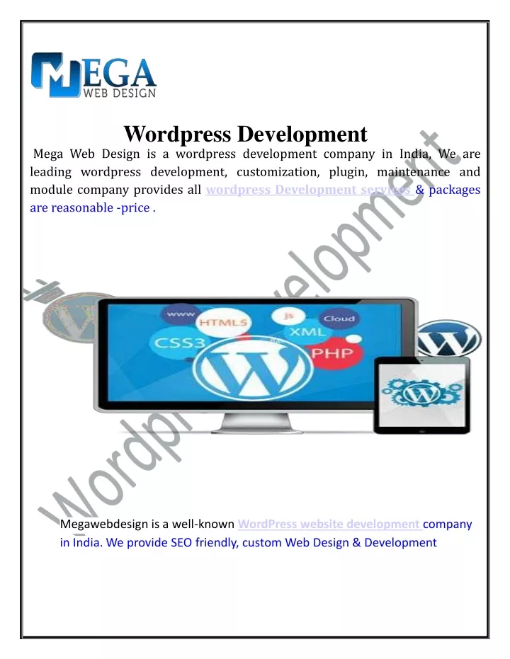 wordpress development