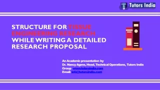 structure for tissue engineering research while