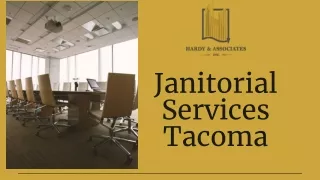 janitorial services tacoma