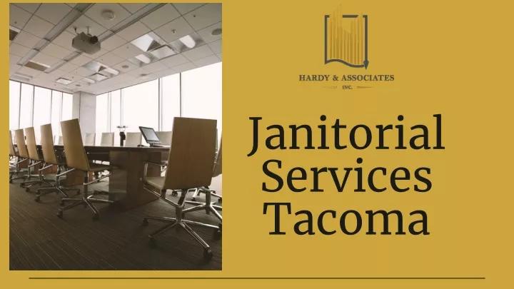 janitorial services tacoma