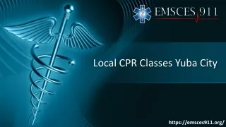 Local CPR Classes Yuba City