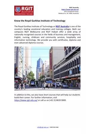 rgit australia