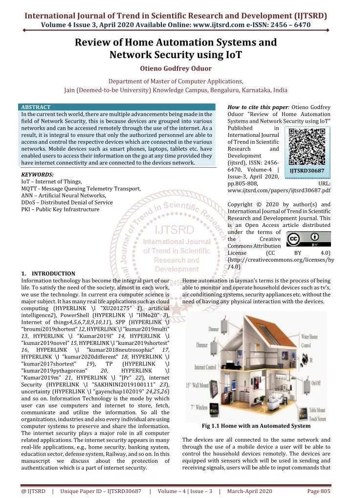 international journal of trend in scientific