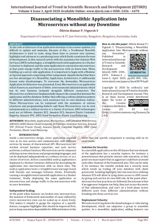 international journal of trend in scientific