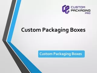 custom packaging boxes
