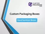 Hand Sanitizer Boxes - slide 1