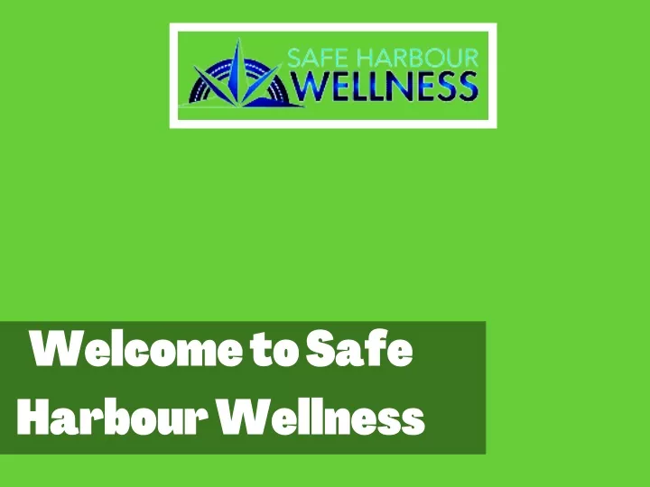 welcome to safe