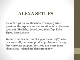Setup Amazon Alexa Echo
