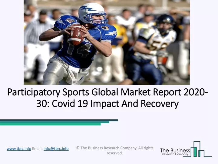 participatory sports global market report 2020 30 covid 19 impact and recovery