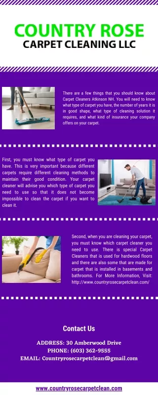 Carpet Cleaning Company Atkinson NH