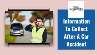 information to collect after a car accident