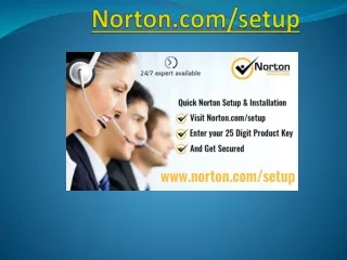 Norton Setup - Enter Norton Product Key to Setup | norton.com/setup