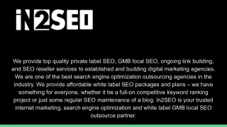 we provide top quality private label