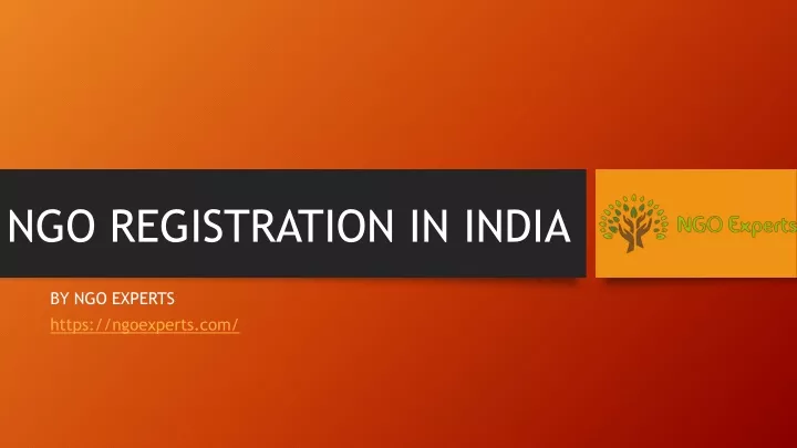 ngo registration in india