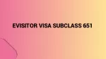 PPT 651 PowerPoint Presentation Free Download ID 6856435   Evisitor Visa Subclass 651 T 