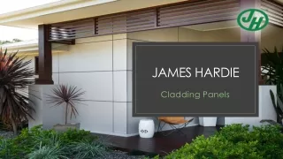 External Cladding Solutions | Cladding Panel by James Hardie