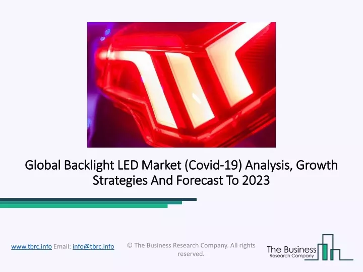 global backlight led market global backlight