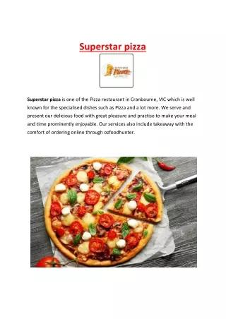 superstar pizza