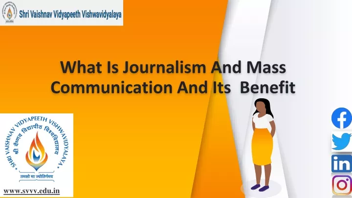 what is journalism and mass communication and its benefit
