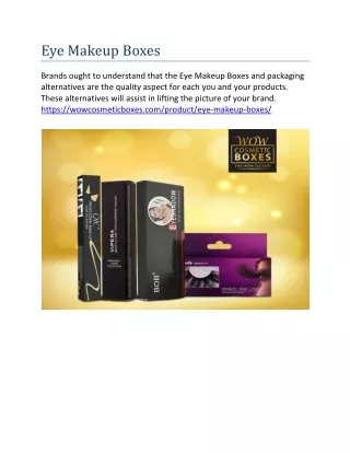 eye makeup boxes