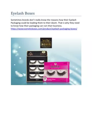 eyelash boxes