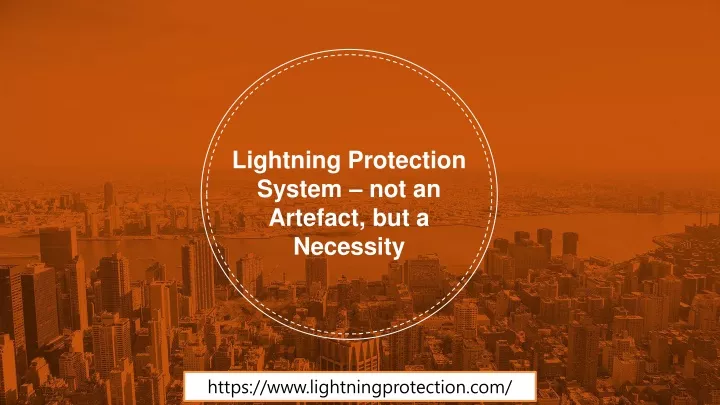 lightning protection system not an artefact