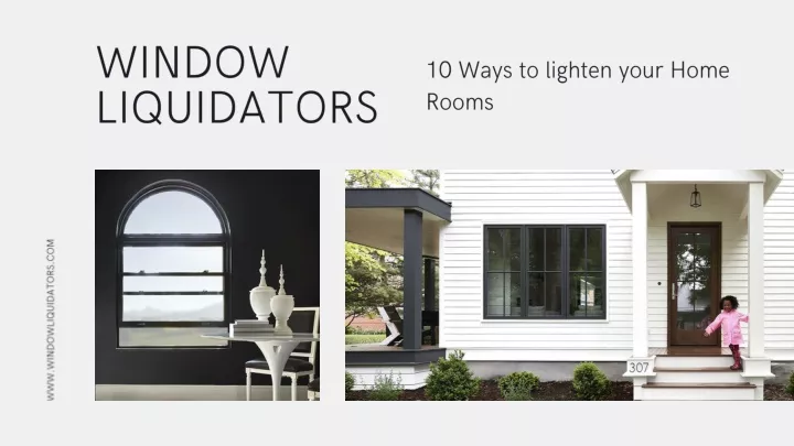 window liquidators