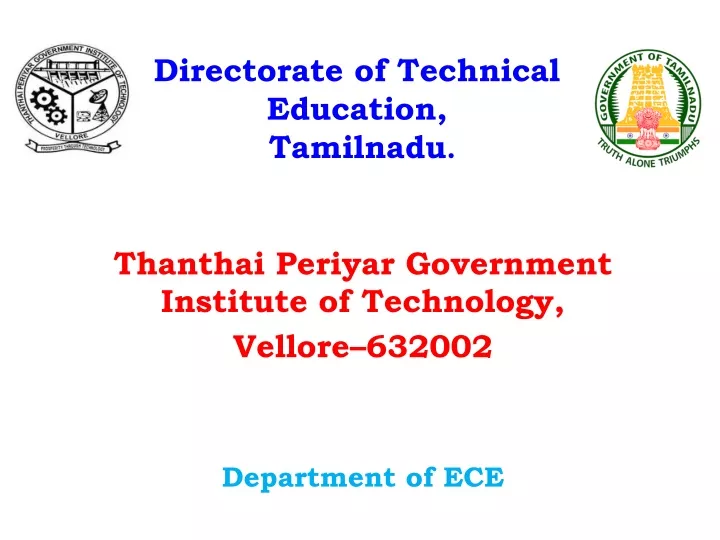 directorate of technical education tamilnadu