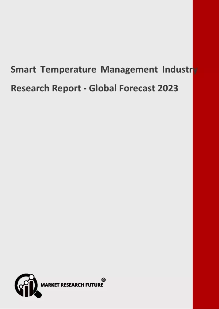 smart temperature management industry research