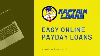 How to apply Easy Online Payday Loans in Nashville,                       TN – Kaptain Loans