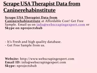 scrape usa therapist data from caninerehabinstitute