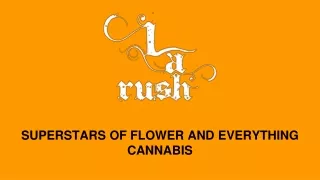 superstars of flower and everything cannabis