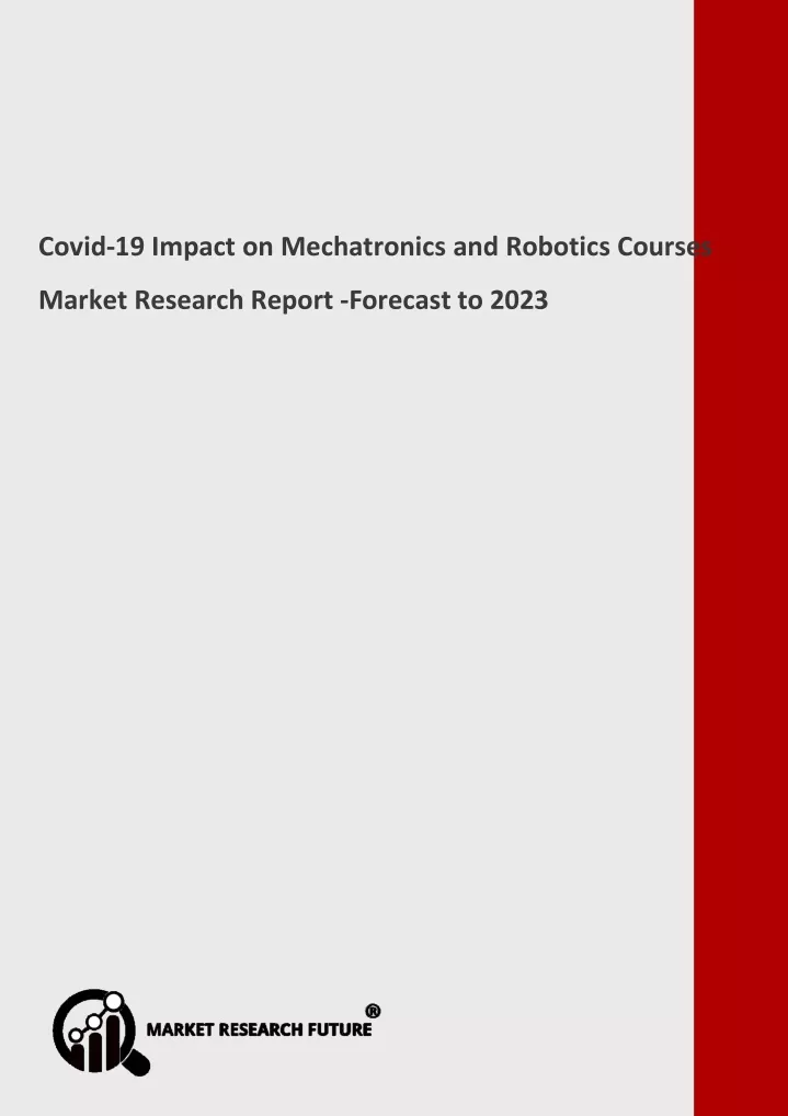covid 19 impact on mechatronics and robotics