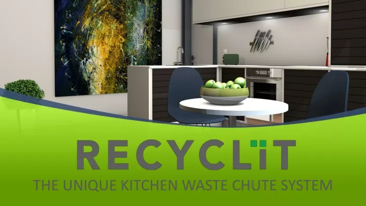 the unique kitchen waste chute system