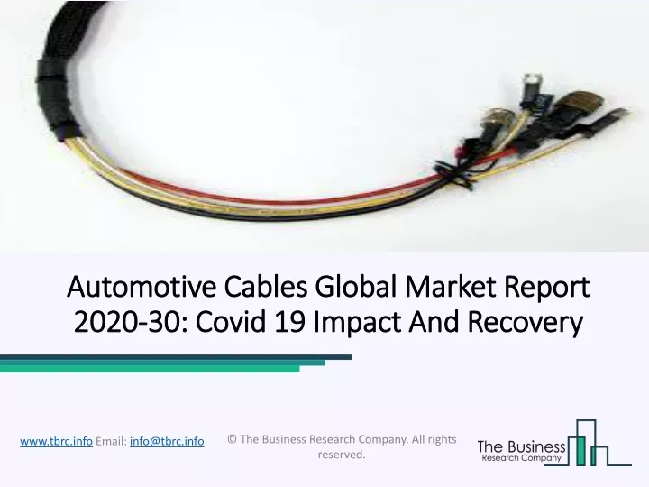 automotive cables global market report automotive