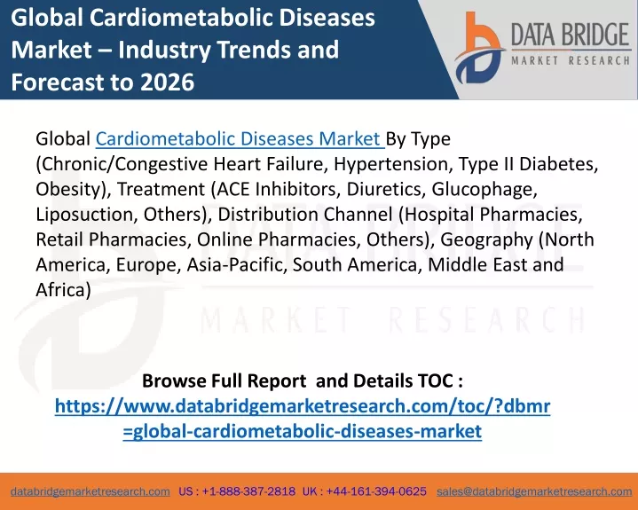 global cardiometabolic diseases market industry